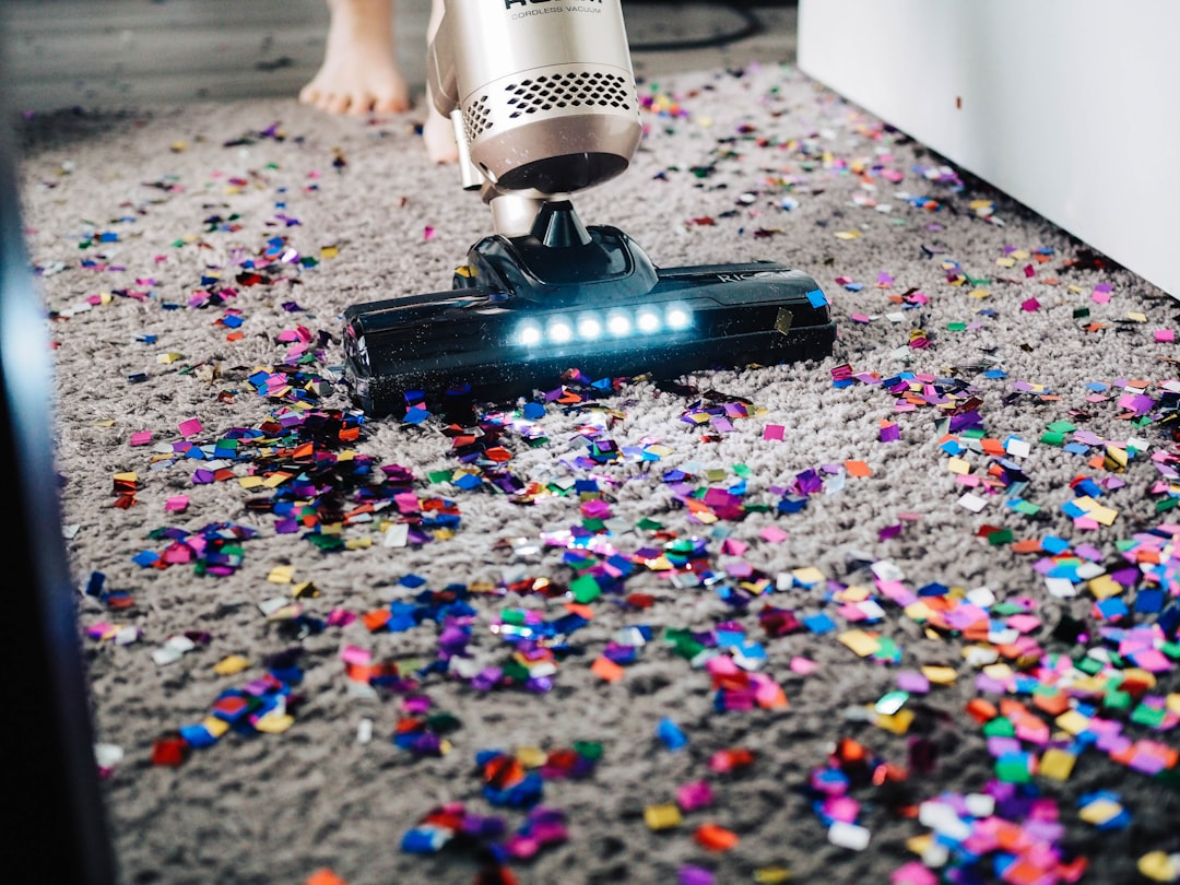 Vaccum Cleaning the Carpet